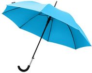 23" Arch-sateenvarjo, automaattisesti avautuva, vesi-vihreä liikelahja logopainatuksella